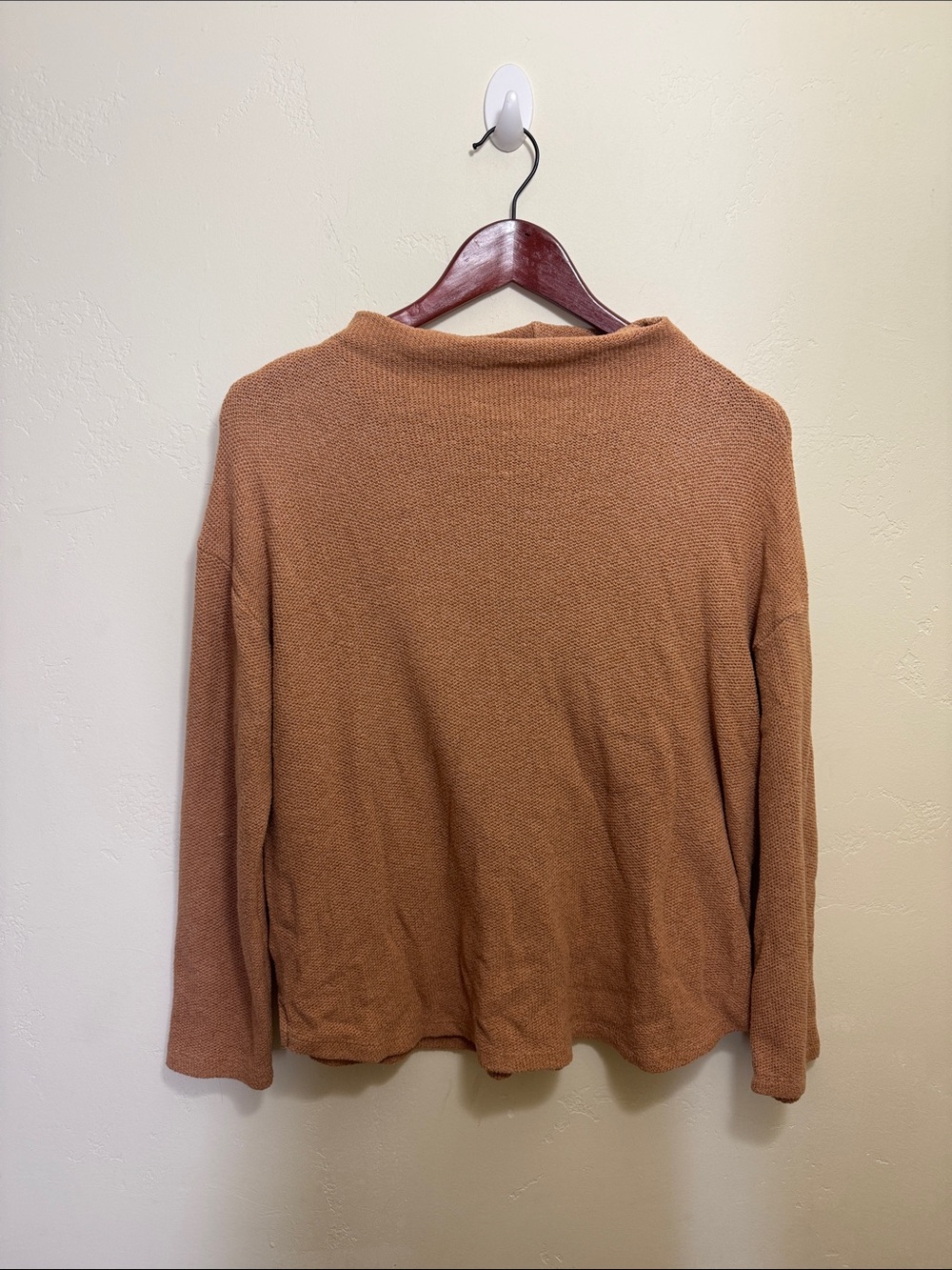 Old Navy Relaxed Mock-neck Knit Sweater Camel- M
